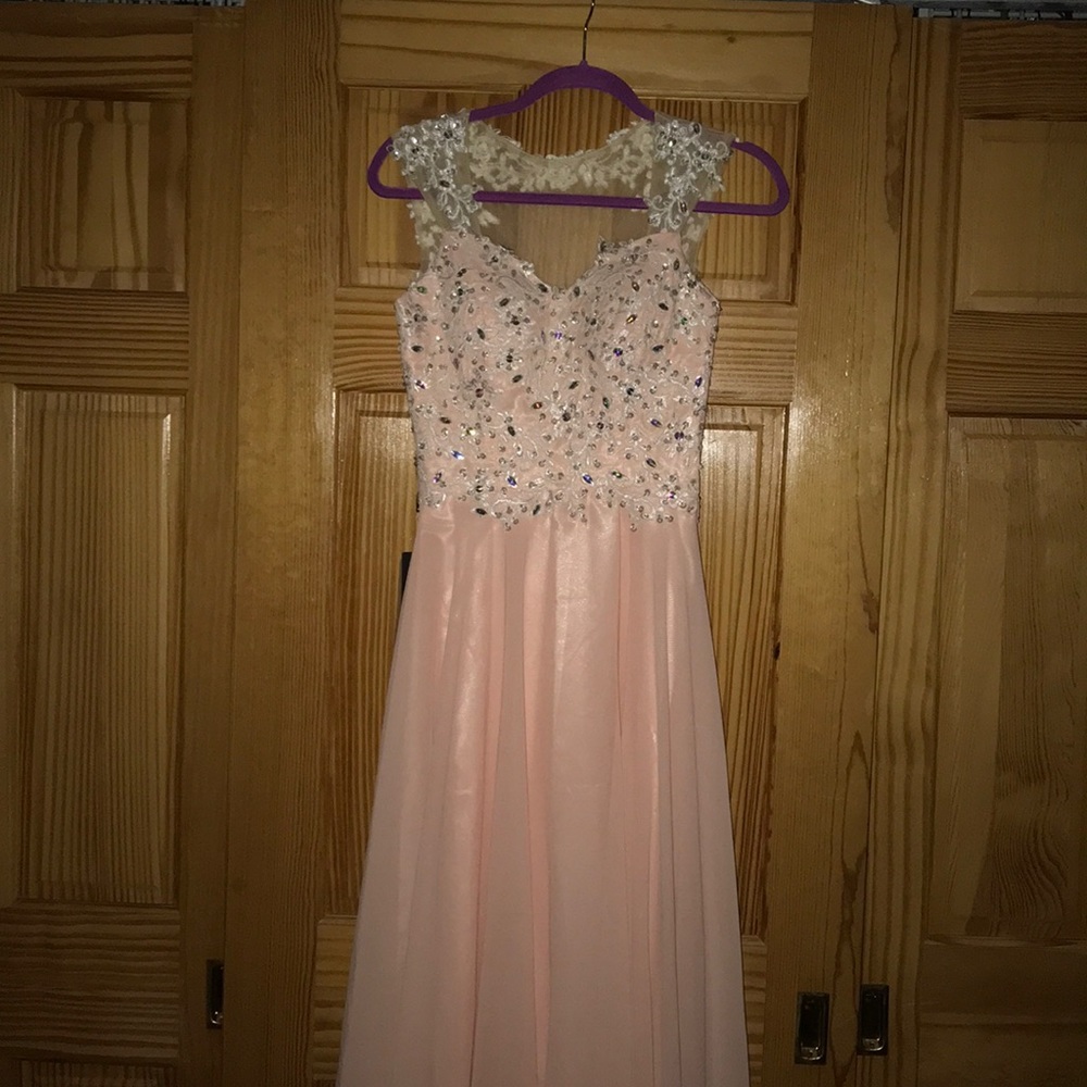Stunning Blush Pink Gown- BRAND NEW!!